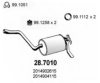 MERCE 2014904115 End Silencer